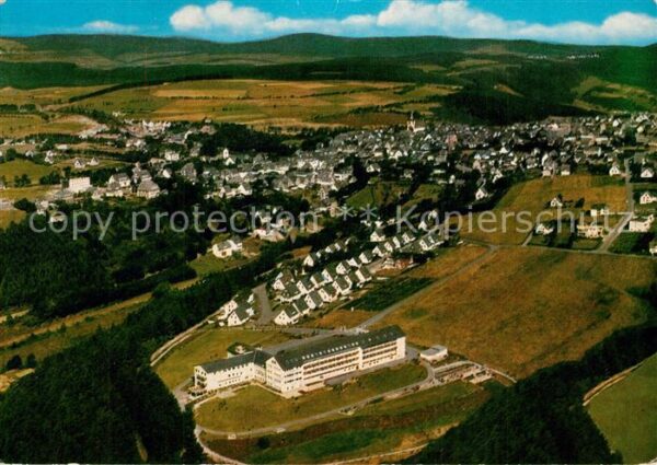 Winterberg Hochsauerland Fliegeraufnahme