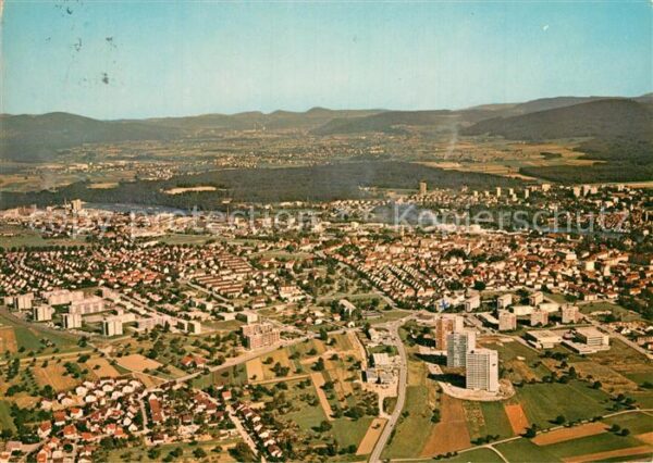 Rheinfelden Baden Fliegeraufnahme