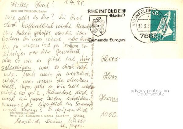 Rheinfelden Baden Fliegeraufnahme – Bild 2