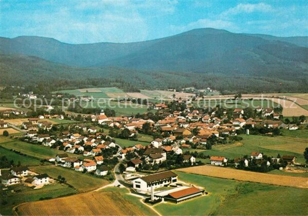 Arnbruck Gemeindezentrum Haus des Gastes Hallenbad Fliegeraufnahme