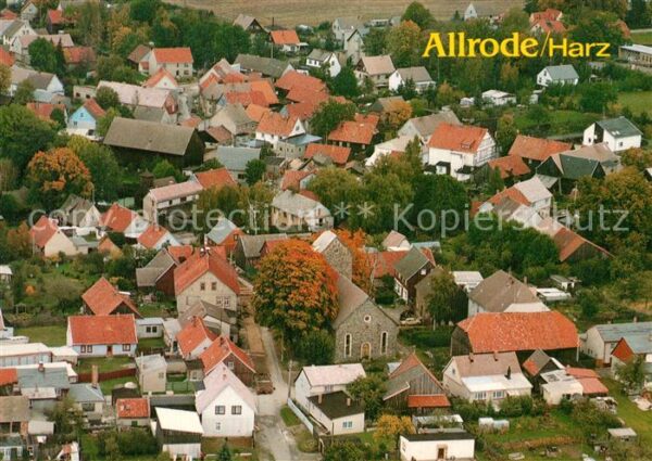 Allrode Fliegeraufnahme