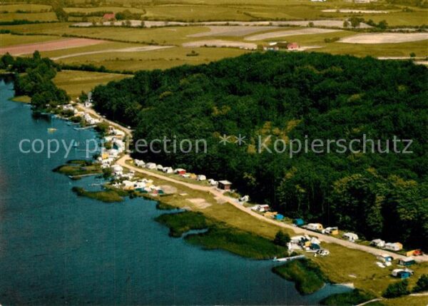 Bistensee Campingplatz Fliegeraufnahme