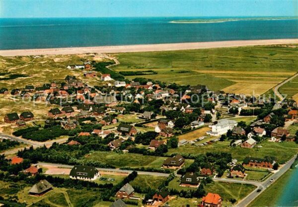 Norddorf Amrum Fliegeraufnahme