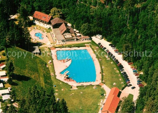 Wolfshagen Harz Hotel im Tannengrund Fliegeraufnahme