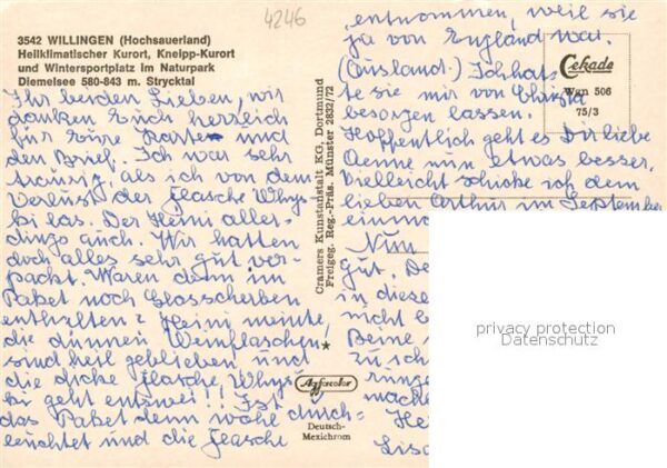 Willingen Sauerland Fliegeraufnahme Strycktal – Bild 2