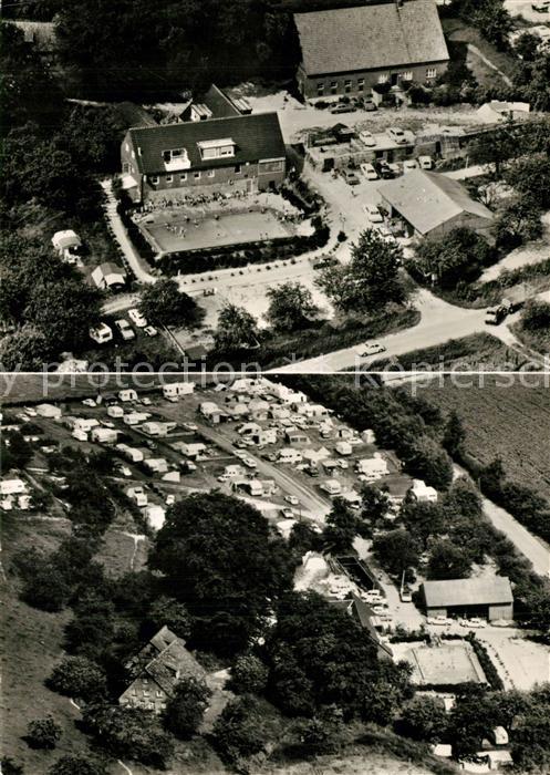 Tecklenburg Camping Knoblauchsberg Fliegeraufnahme