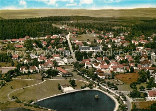 Hahnenklee-Bockswiese Harz Fliegeraufnahme
