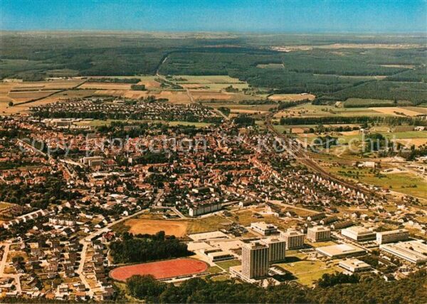 Dieburg Fliegeraufnahme Fachhochschule Deutsche Bundespost
