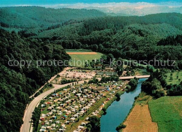 Glueder Solingen Fliegeraufnahme Campingplatz
