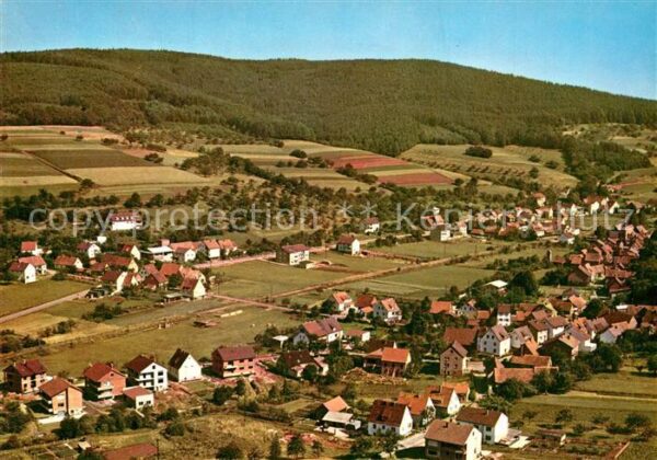 Hobbach Pension-Restaurant Spessarter-Hof Fliegeraufnahme