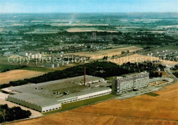 Rheinberg Herbert Reichel Textilwerke Fliegeraufnahme