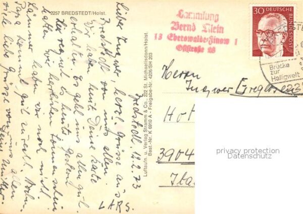 Bredstedt Fliegeraufnahme – Bild 2