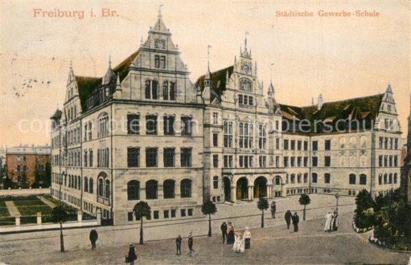 Freiburg Breisgau St?dtische Gewerbe-Schule
