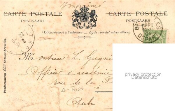 Bruxelles Br?ssel Palais Royal Banquet Salle des Marbres – Bild 2