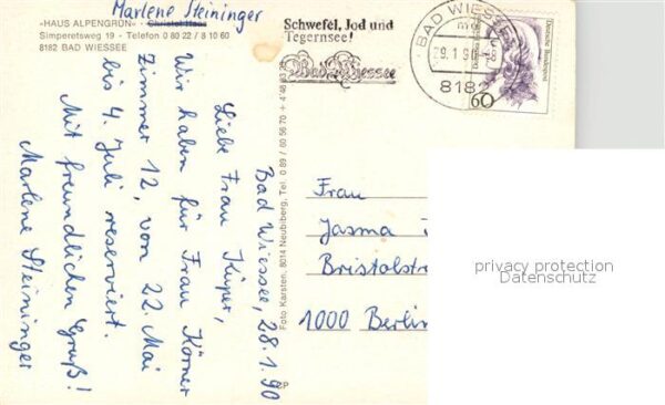 Bad Wiessee Haus Alpengr?n – Bild 2