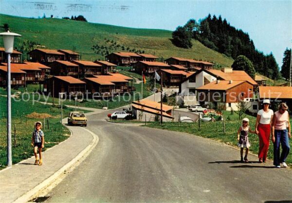 Scheidegg Allgaeu Feriendorf des Erholungswerkes der Deutschen Bundespost e.V.