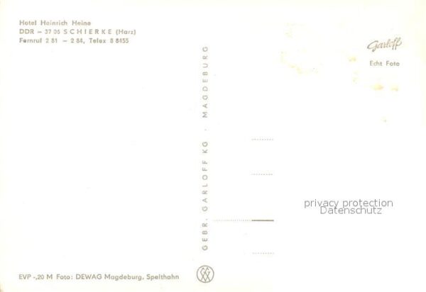 Schierke Harz Hotel Heinrich Heine – Bild 2