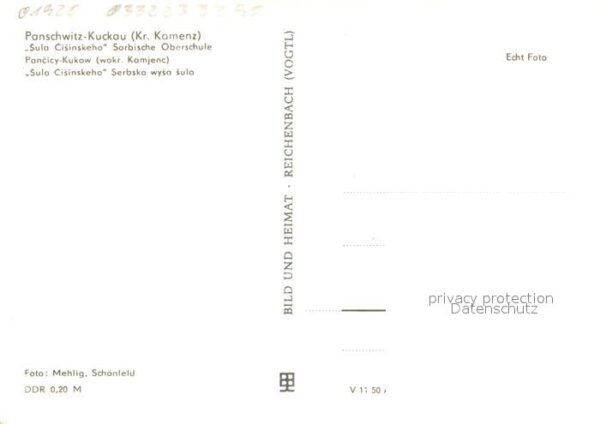 Panschwitz-Kuckau Sorbische Oberschule – Bild 2