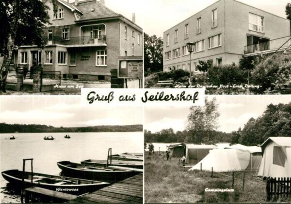 Seilershof Haus am See Campingplatz Heim der Deutschen Post Erich Dolling