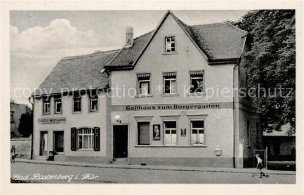 Rastenberg Gasthaus zum Buergergarten