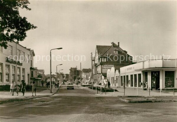 Kuehlungsborn Ostseebad Maxim Gorki Strasse