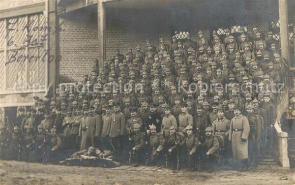Beverloo Soldaten Gruppenfoto