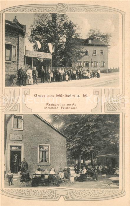 Muehlheim Main Restaurant zur Au Melchior Frischkorn