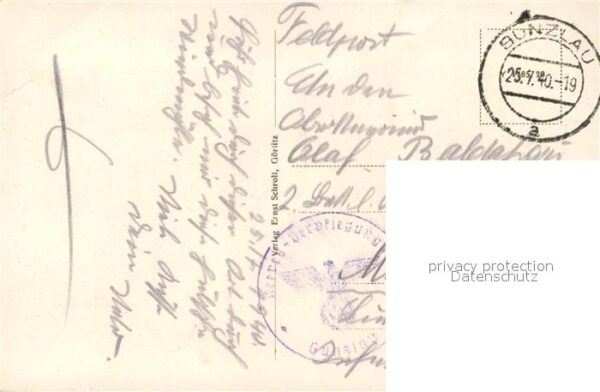 Birkenbrueck Bunzlau Niederschlesien Pfarrhau M?hle-Klose Hoffmanns-Gasthof Kauf – Bild 2