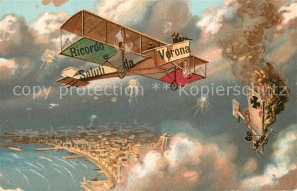 Verona Veneto Flugzeug