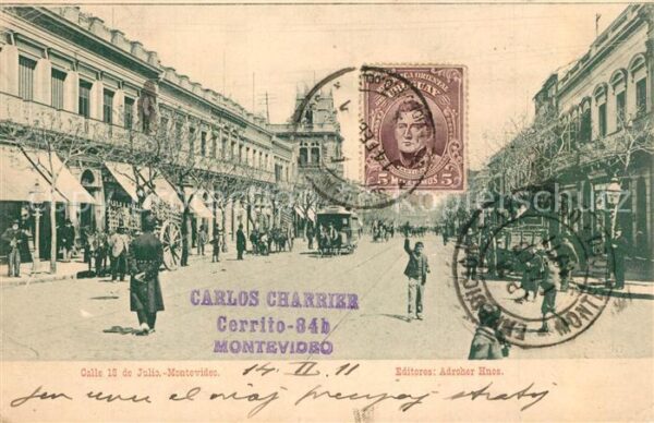 Montevideo Uruguay Calle 18 de Julio