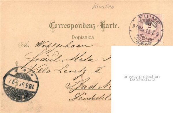 Opatija Abbazia Schutzhaus der Kronprinzessin Stephanie – Bild 2