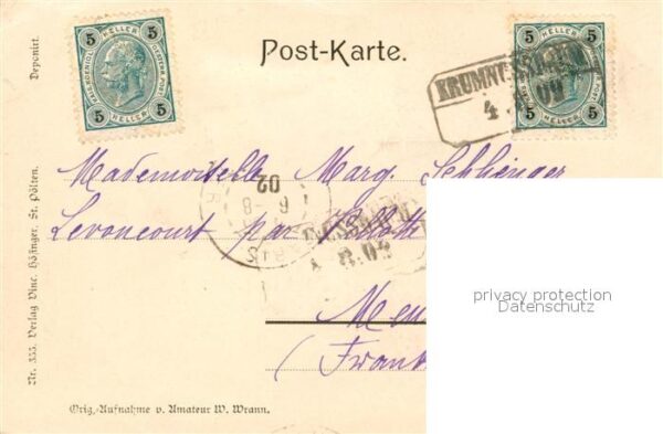 Poechlarn Parkfest 15. Juni 1902 – Bild 2
