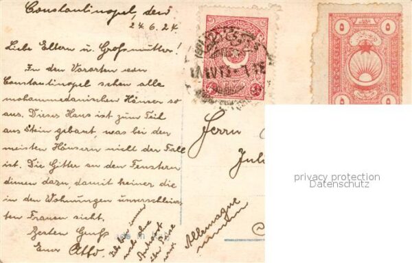 Constantinopel Istanbul Quartie turc a Stambul – Bild 2