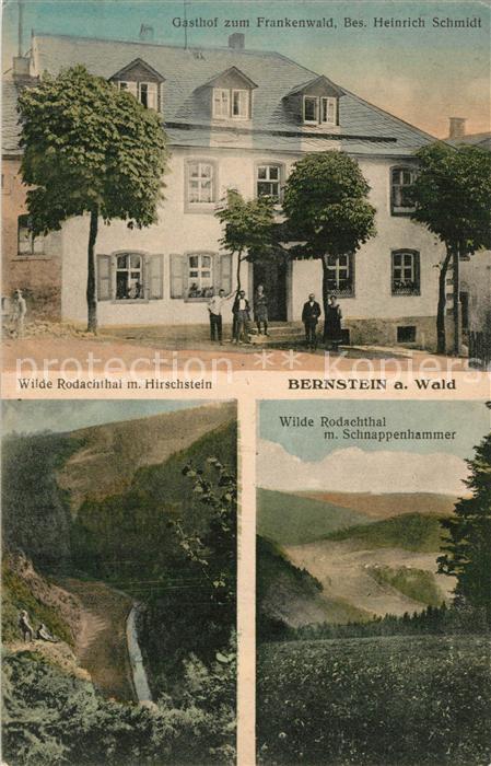 Bernstein Wald Wilde Rodachthal Hirschstein Schnappenhammer