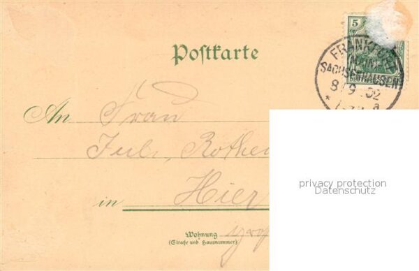 Frankfurt Main Goetheruhe – Bild 2