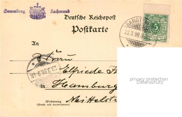 Bargteheide Bahnhof Huenengrab Gasthaus Schleswig Holstein Eiche – Bild 2