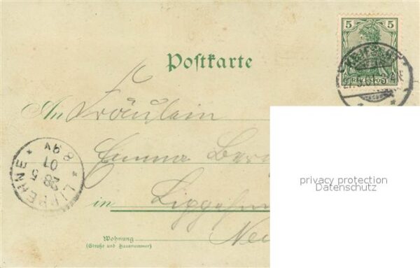 Kriescht Schule Posthaus Kolonialwarenhandlung Donats Gasthof – Bild 2
