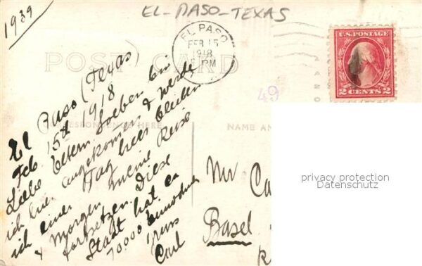 El Paso Texas Fliegeraufnahme – Bild 2