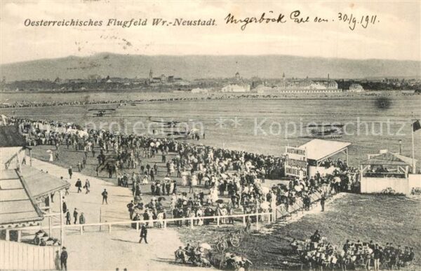 Wiener Neustadt oesterreichisches Flugfeld