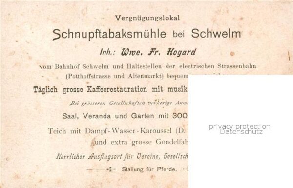 Schwelm Schnupftabaks Muehle – Bild 2