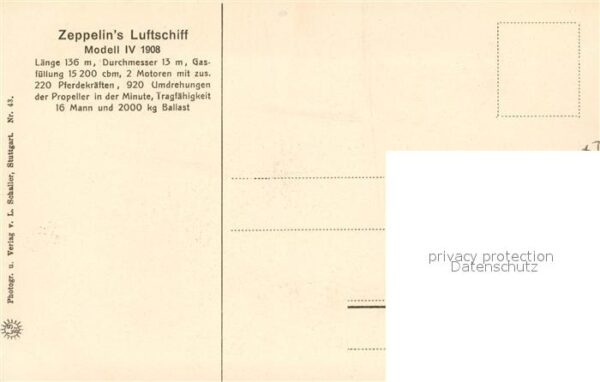 Stuttgart Luftschiff Zeppelin letzte Landung – Bild 2