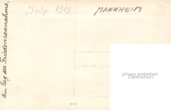 Mannheim Friedensannahme – Bild 2