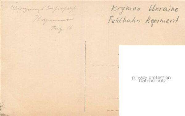 Krymno Feldbahn Regiment – Bild 2