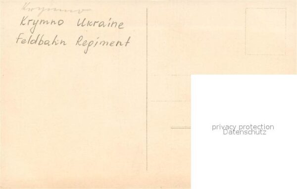 Krymno Kommando Feldbahn Regiment – Bild 2