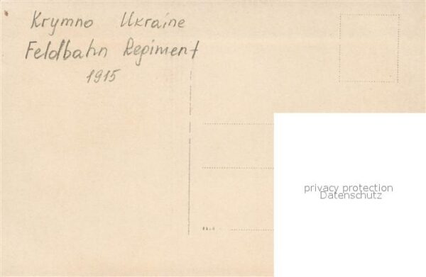 Krymno Feldbahn Regiment – Bild 2