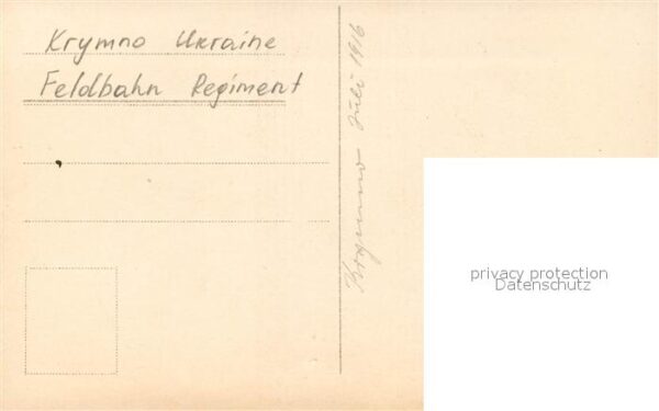 Krymno Feldbahn Regiment – Bild 2