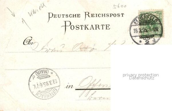 Barmen Elberfeld Luftkurhaus Panorama – Bild 2