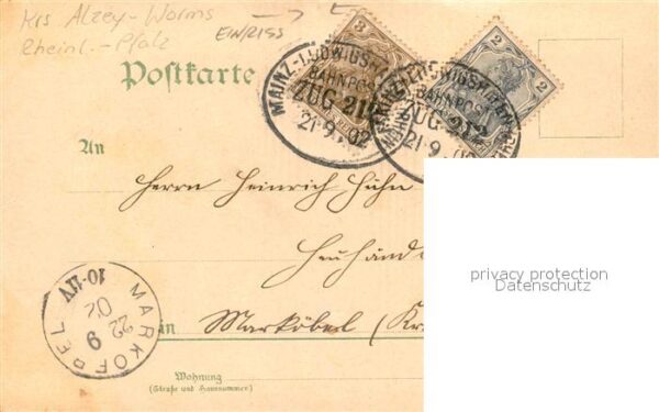 Osthofen Rheinhessen Mainzer Strasse – Bild 2