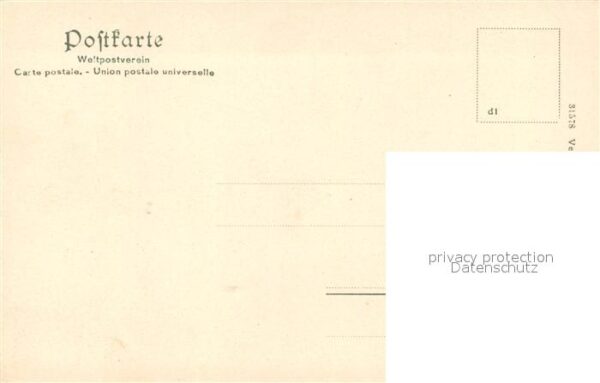 Konstanz Bodensee Jubilaeums Postkarte 300 Jahrfeier Gymnasium – Bild 2