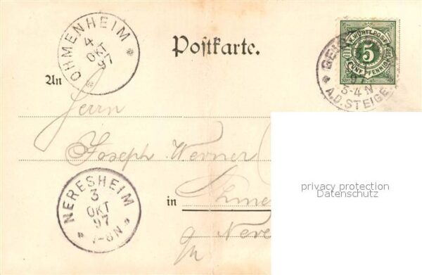 Geislingen Steige Gasthof Post Panorama – Bild 2